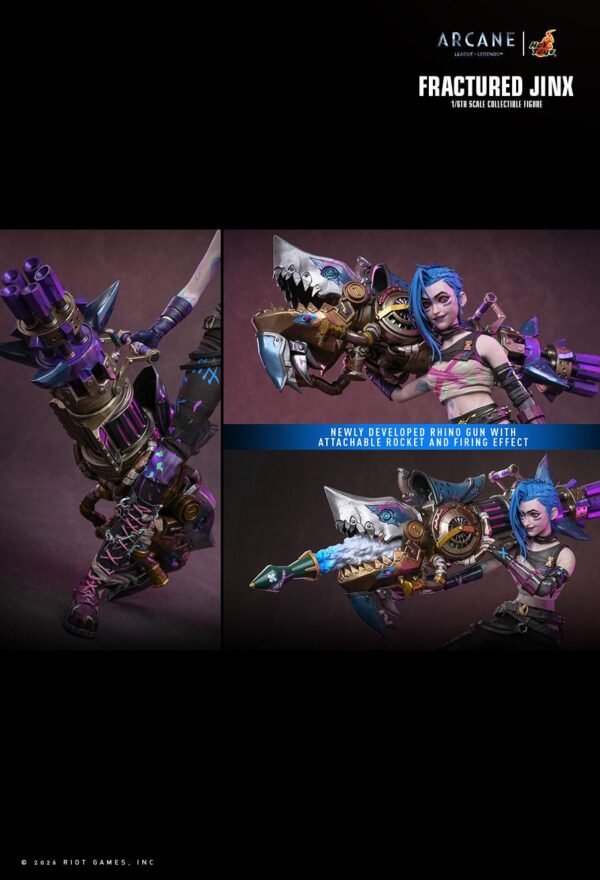 Hot Toys - Arcane - Fractured Jinx (TMS183) - Image 14