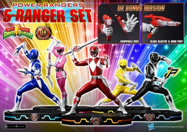 Prime 1 Studio - Mighty Morphin Power Rangers - 5-Ranger Set - Imagen 19