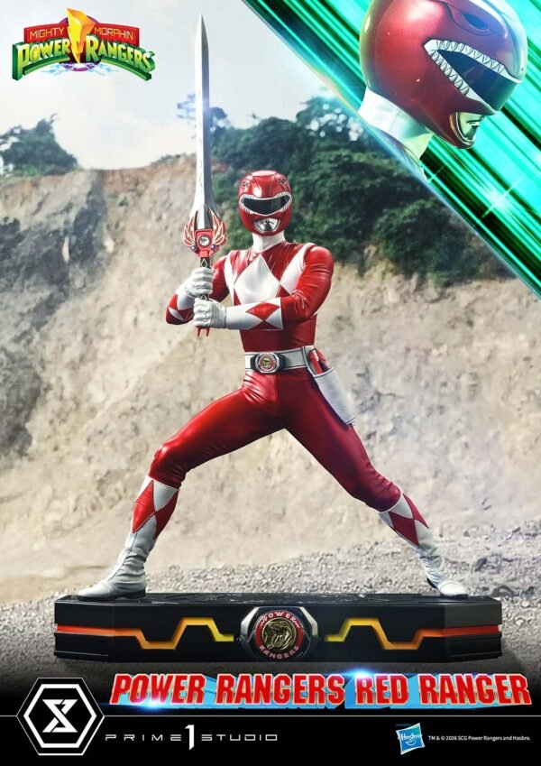 Prime 1 Studio - Mighty Morphin Power Rangers - Red Ranger - Imagen 3