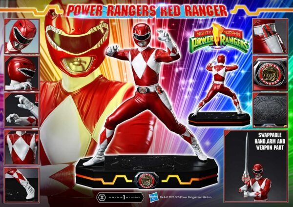 Prime 1 Studio - Mighty Morphin Power Rangers - Red Ranger