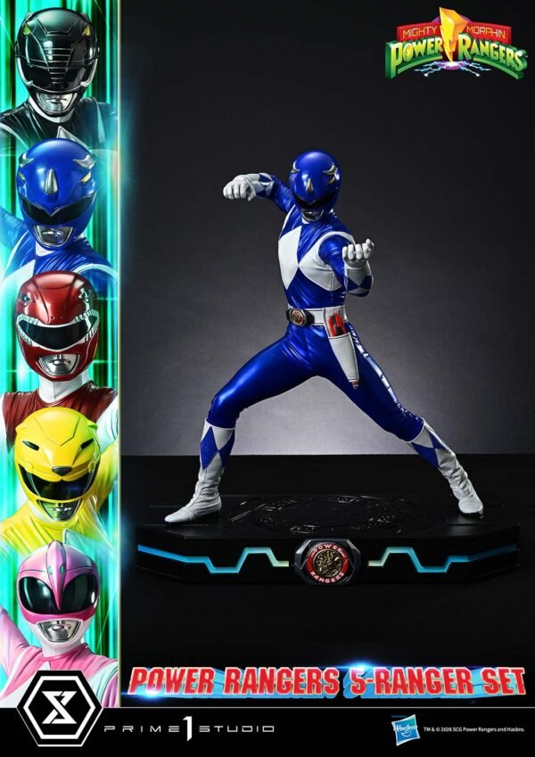 Prime 1 Studio - Mighty Morphin Power Rangers - 5-Ranger Set - Imagen 10