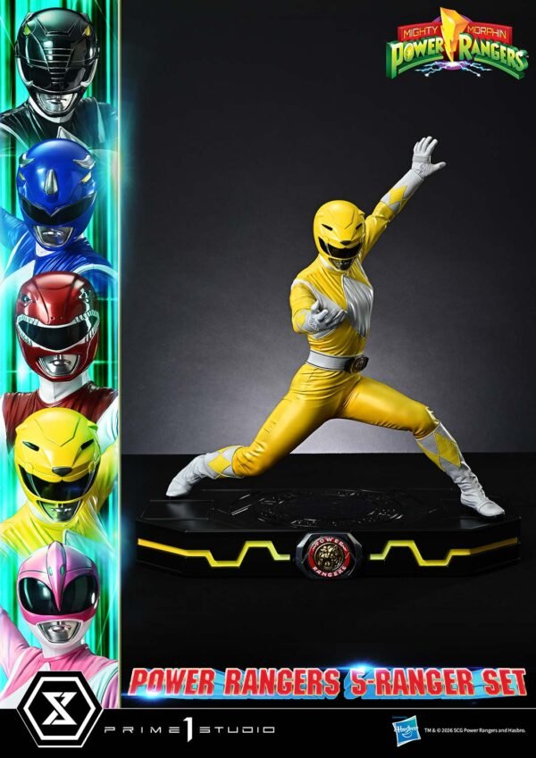Prime 1 Studio - Mighty Morphin Power Rangers - 5-Ranger Set - Imagen 11
