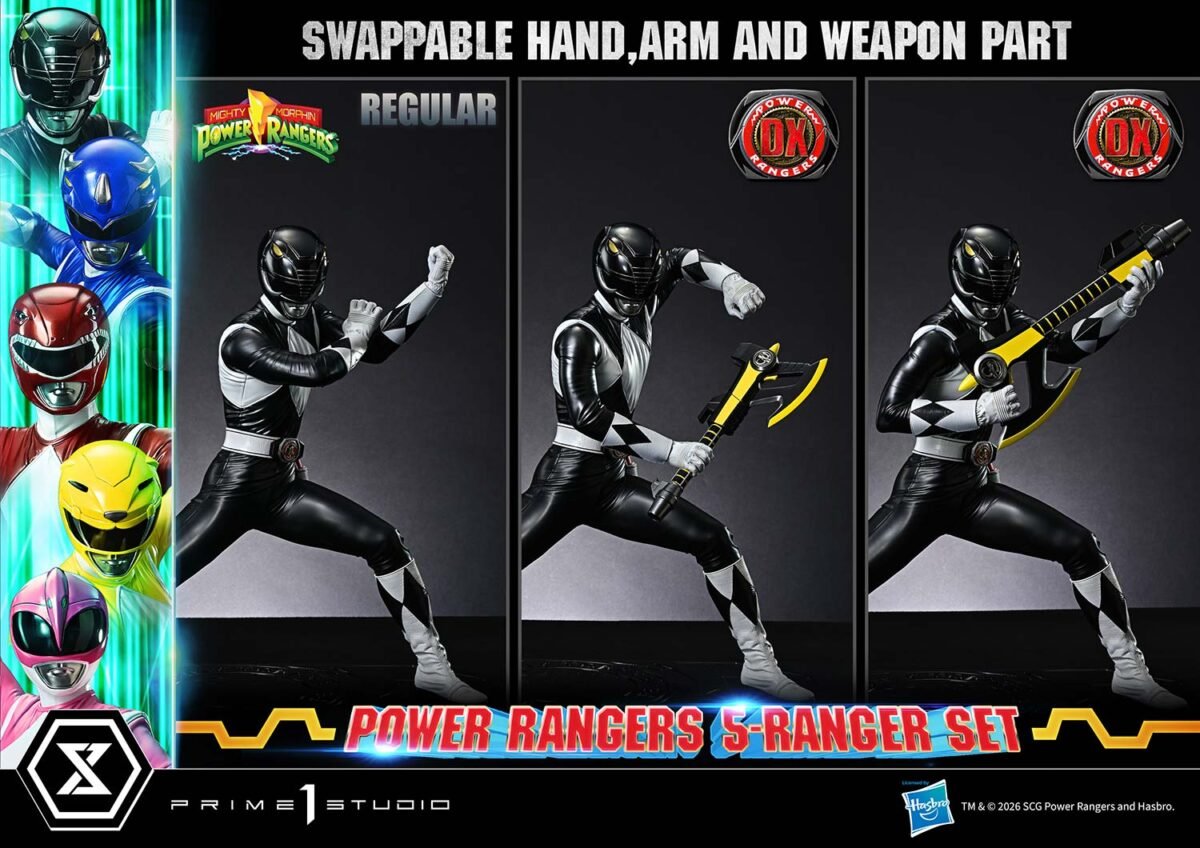 Prime 1 Studio - Mighty Morphin Power Rangers - 5-Ranger Set - Imagen 27