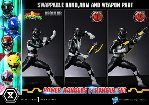 Prime 1 Studio - Mighty Morphin Power Rangers - 5-Ranger Set - Imagen 27