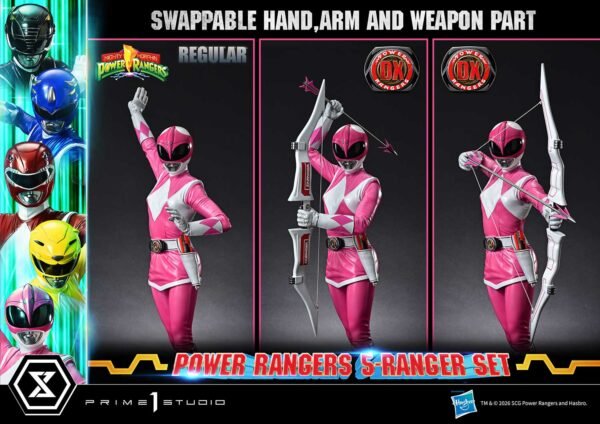 Prime 1 Studio - Mighty Morphin Power Rangers - 5-Ranger Set - Imagen 28