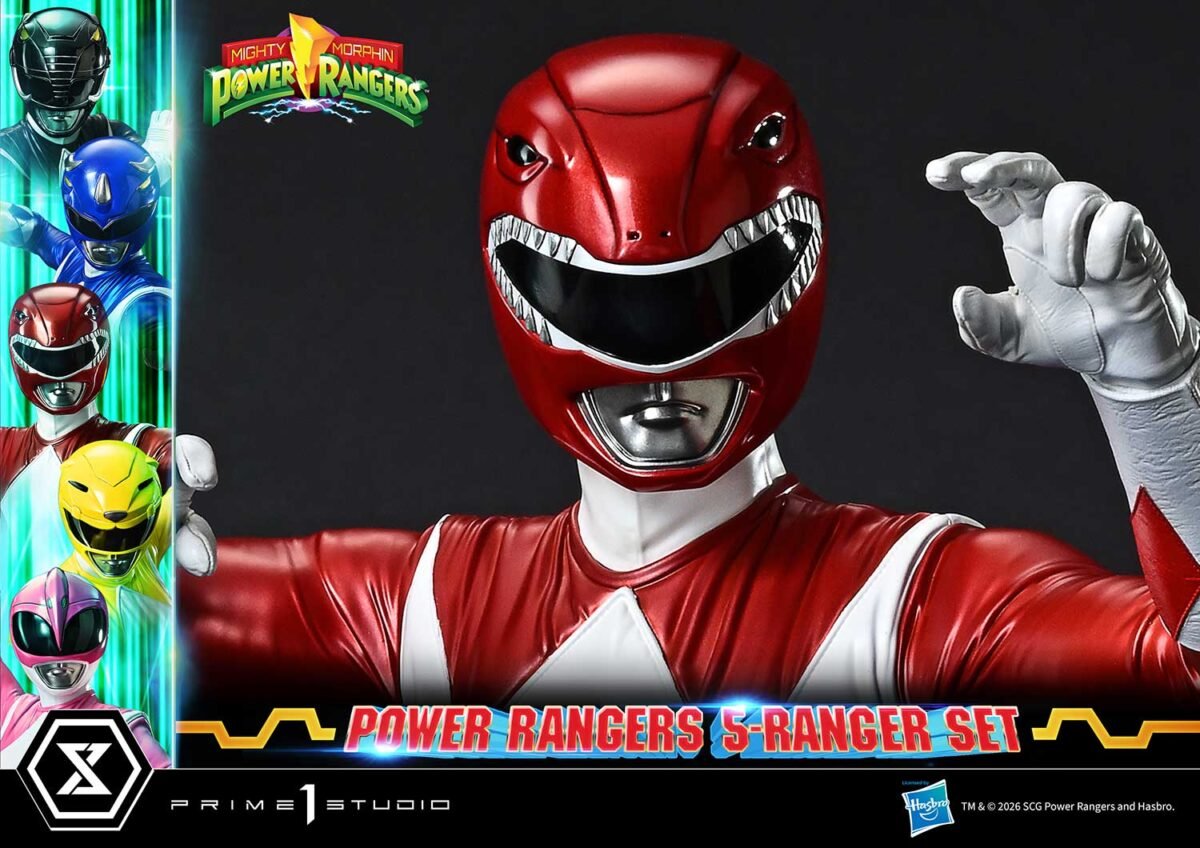 Prime 1 Studio - Mighty Morphin Power Rangers - 5-Ranger Set - Imagen 14
