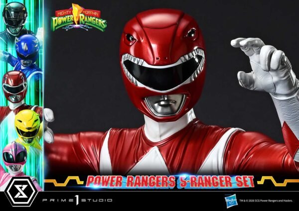 Prime 1 Studio - Mighty Morphin Power Rangers - 5-Ranger Set - Imagen 14