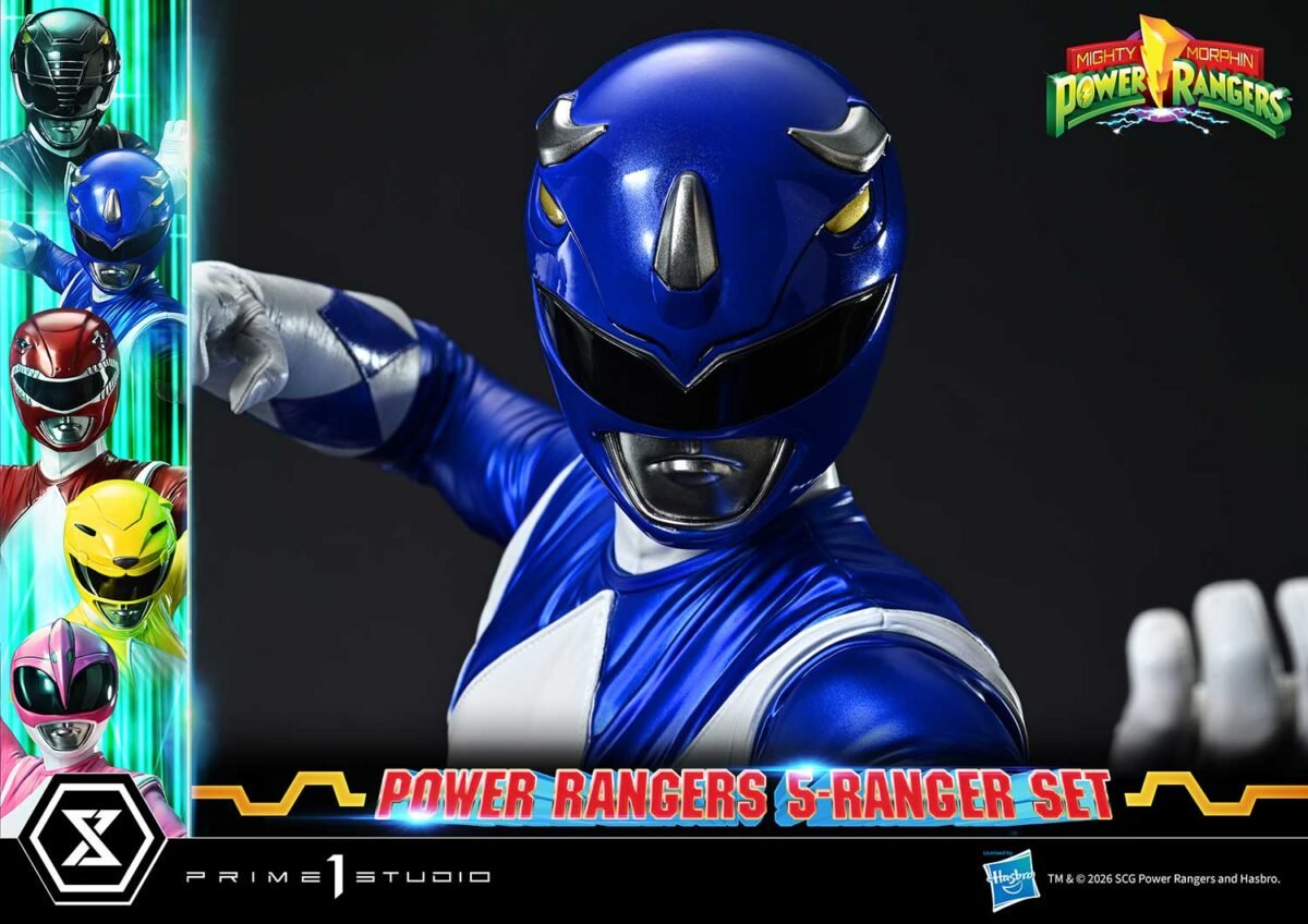 Prime 1 Studio - Mighty Morphin Power Rangers - 5-Ranger Set - Imagen 15