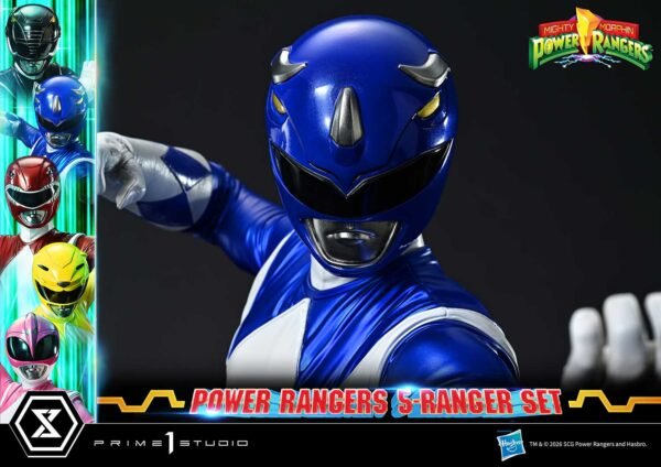 Prime 1 Studio - Mighty Morphin Power Rangers - 5-Ranger Set - Imagen 15