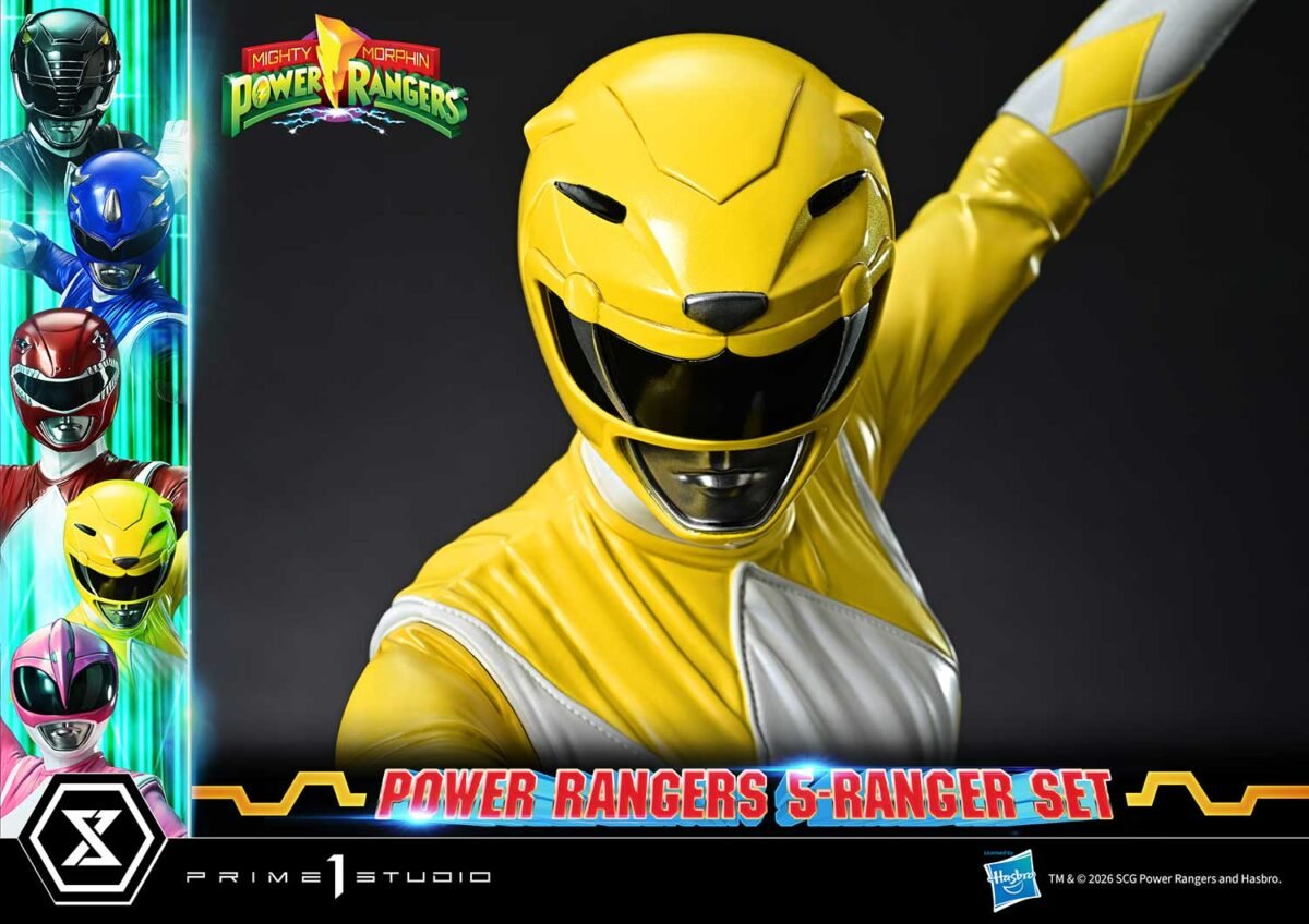 Prime 1 Studio - Mighty Morphin Power Rangers - 5-Ranger Set - Imagen 16