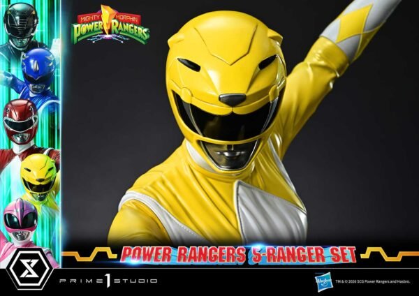 Prime 1 Studio - Mighty Morphin Power Rangers - 5-Ranger Set - Imagen 16