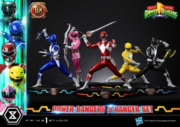 Prime 1 Studio - Mighty Morphin Power Rangers - 5-Ranger Set - Imagen 30