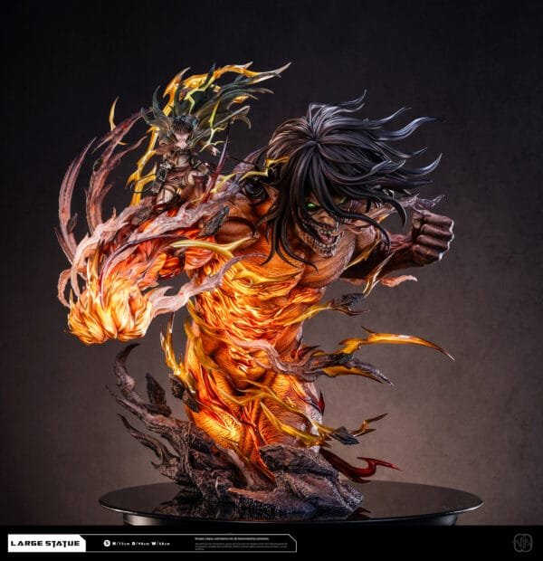 Hertz Studio - Attack on Titans - Female Titan & Attack Titan - Imagen 2