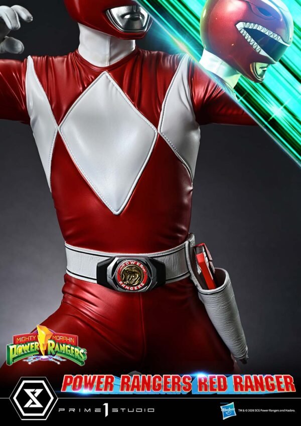 Prime 1 Studio - Mighty Morphin Power Rangers - Red Ranger - Imagen 13