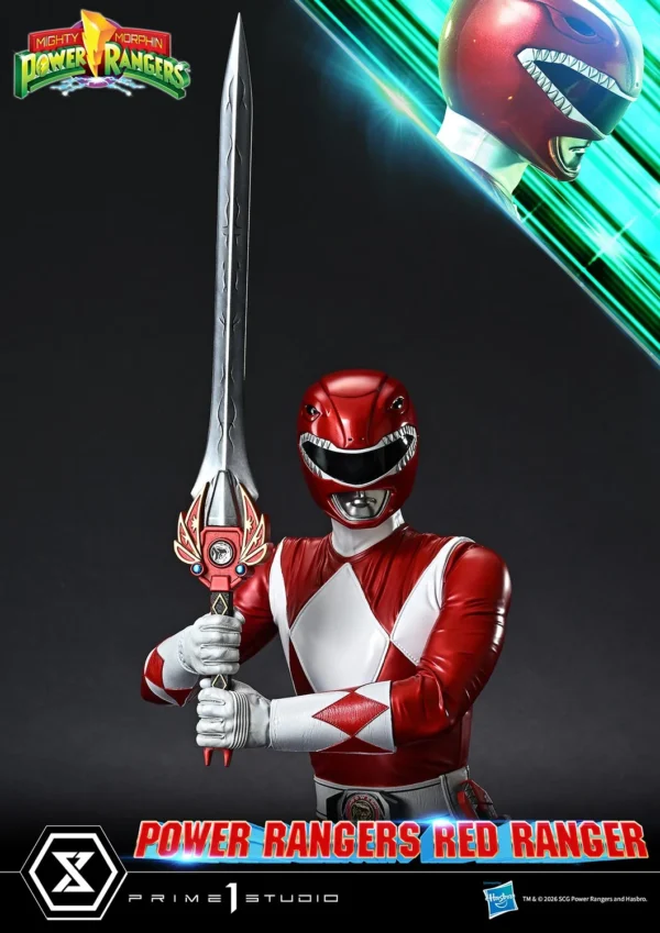 Prime 1 Studio - Mighty Morphin Power Rangers - Red Ranger - Imagen 14