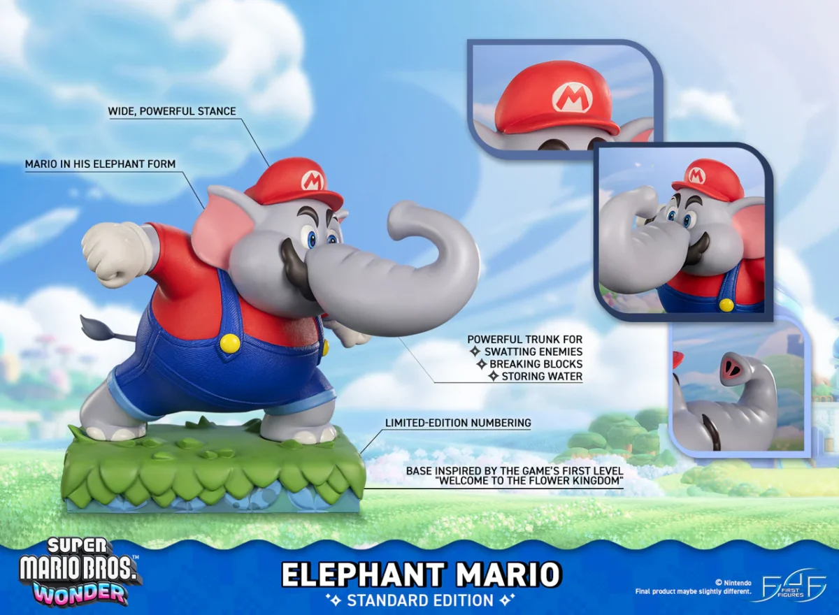 F4F - Super Mario Bros. Wonder - Elephant Mario (Standard Edition) - Imagen 3