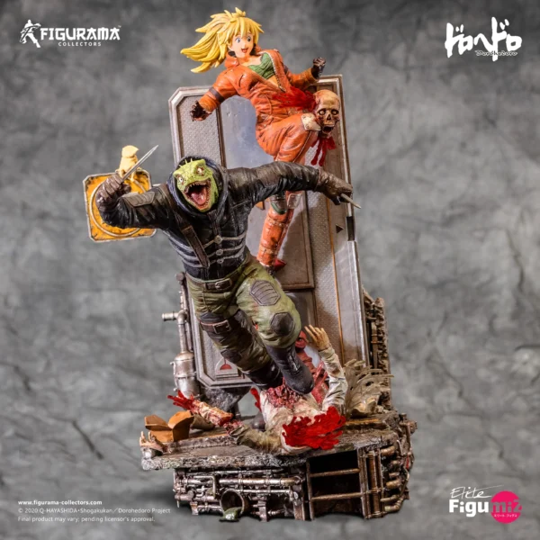 Figurama Collectors - Dorohedoro - Caiman & Nikaido - Imagen 5
