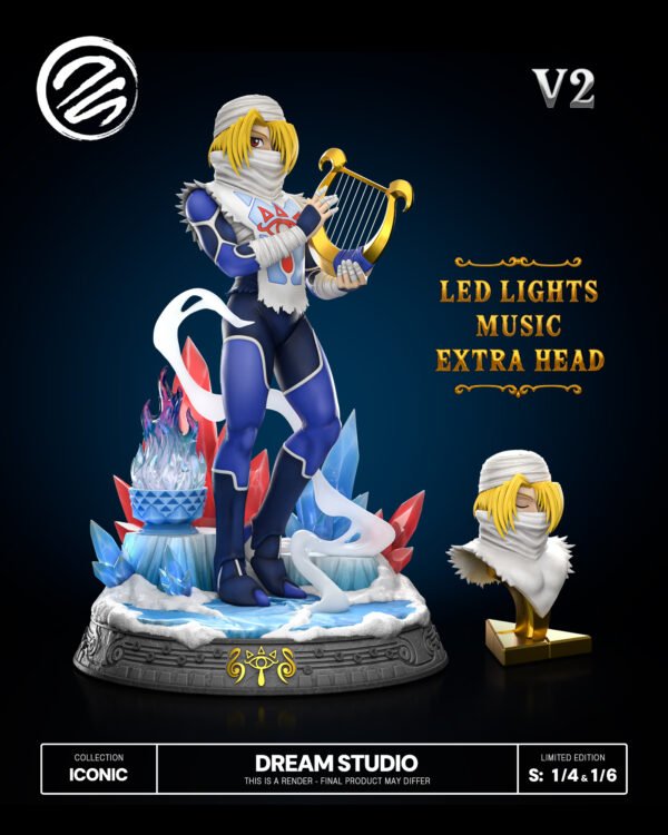 Dream Studio - The Legend of Zelda: Ocarina of Time - Sheik - Image 8