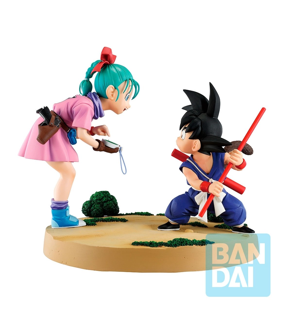 figura-ichibansho-son-goku-bulma-fantastic-adventure-3-17-cm Banpresto - Dragon Ball - Son Goku & Bulma (Fantastic Adventure 3) (Ichibansho) - Imagen 1