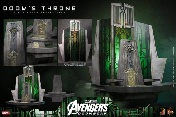 Hot Toys - Marvel Movies - Avengers: Doomsday - Dr. Doom Throne (ACS016) - Imagen 2