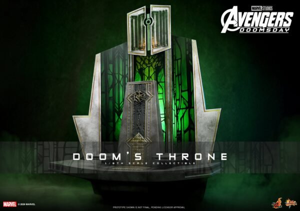 Hot Toys - Marvel Movies - Avengers: Doomsday - Dr. Doom Throne (ACS016) - Imagen 3