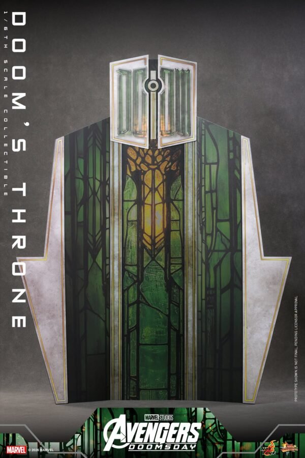 Hot Toys - Marvel Movies - Avengers: Doomsday - Dr. Doom Throne (ACS016) - Imagen 10