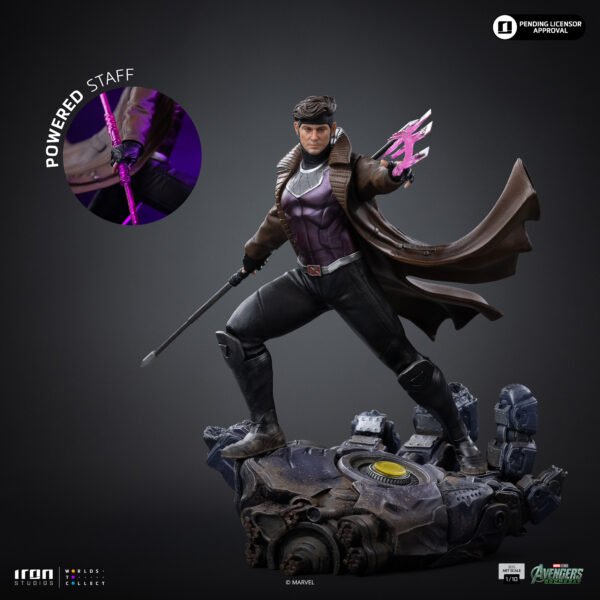 Iron Studios - Marvel Movies - Avengers: Doomsday - Gambit - Imagen 4