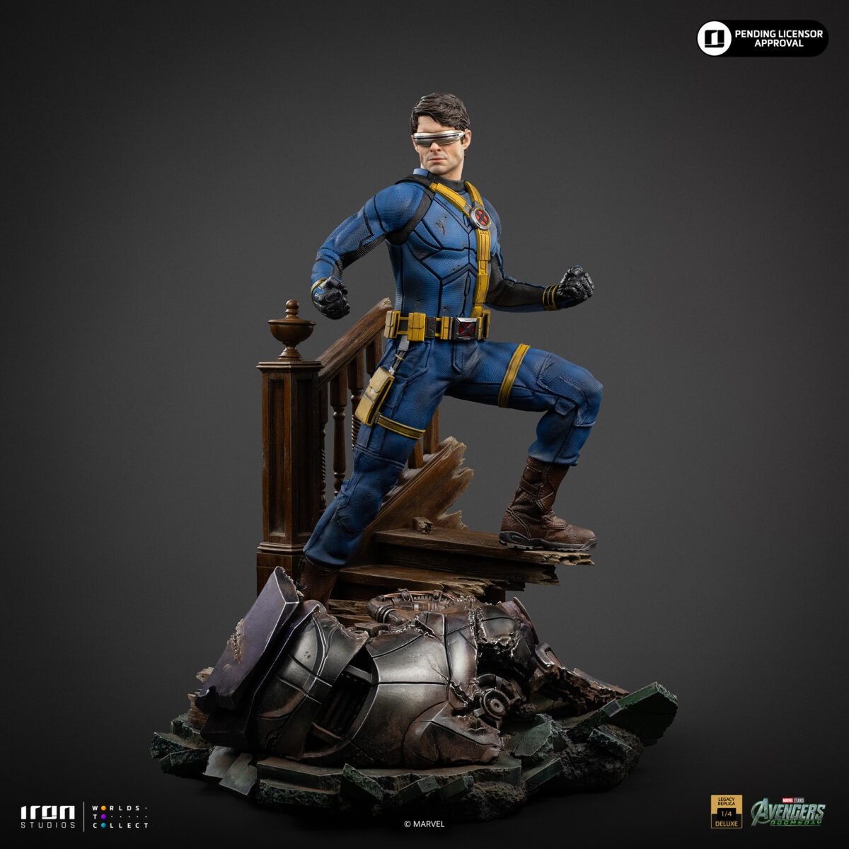 Iron Studios - Marvel Movies - Avengers: Doomsday - Cyclops Legacy Replica - Imagen 13