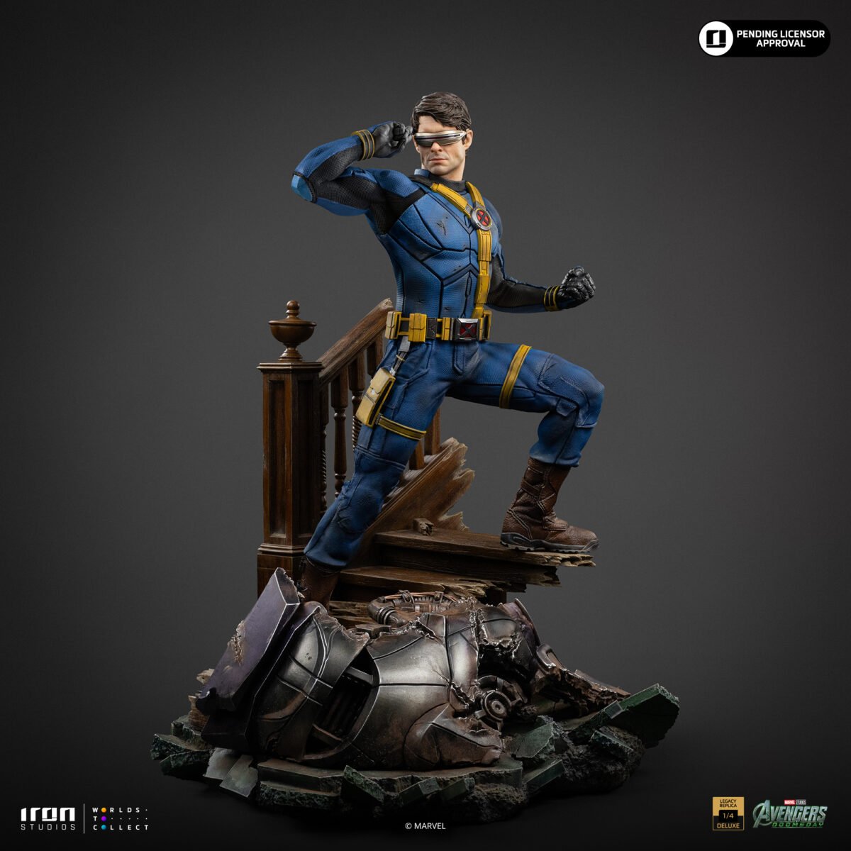 Iron Studios - Marvel Movies - Avengers: Doomsday - Cyclops Legacy Replica - Imagen 15