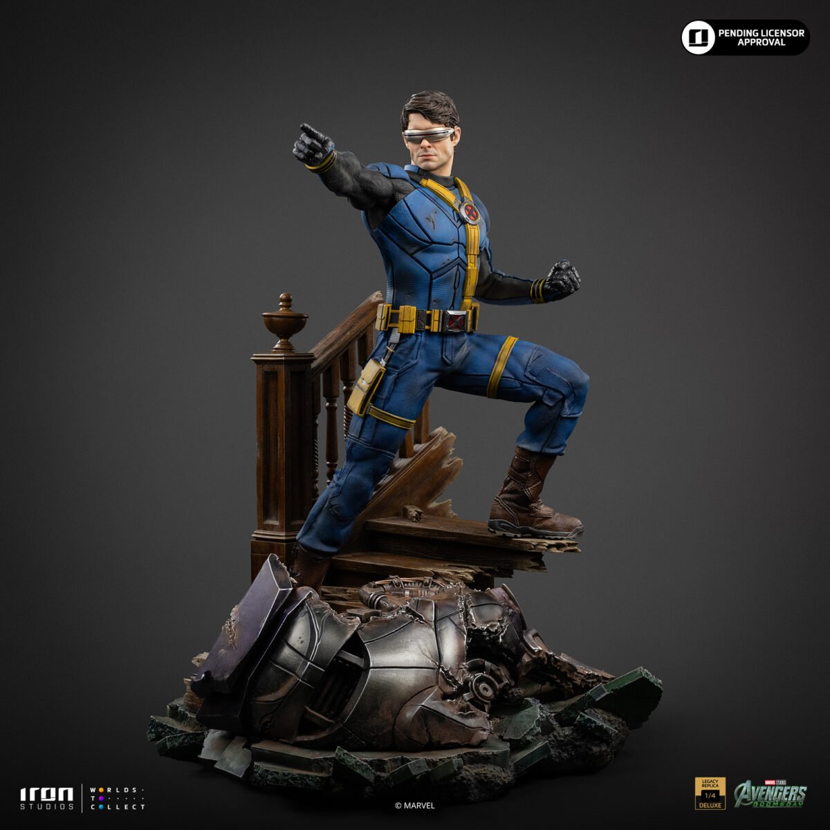 Iron Studios - Marvel Movies - Avengers: Doomsday - Cyclops Legacy Replica - Imagen 17