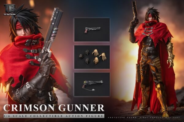 Toys Battalion - Final Fantasy VII Remake - Vincent Valentine (TB036) - Imagen 12