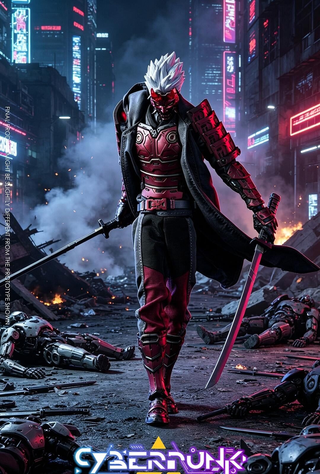 VTOYS x BMS - Cyberpunk Samurai - Taki, The Crimsom Dawn of the Blade