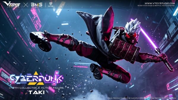 VTOYS x BMS - Cyberpunk Samurai - Taki, The Crimsom Dawn of the Blade - Imagen 6
