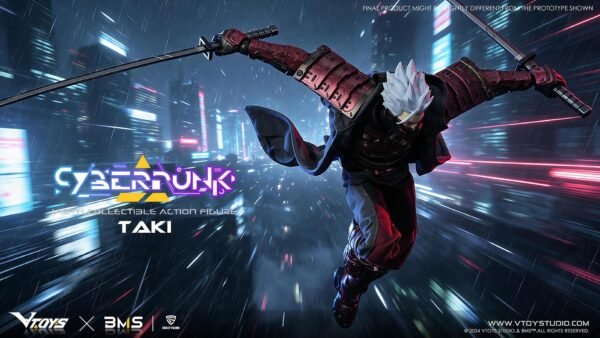 VTOYS x BMS - Cyberpunk Samurai - Taki, The Crimsom Dawn of the Blade - Imagen 7