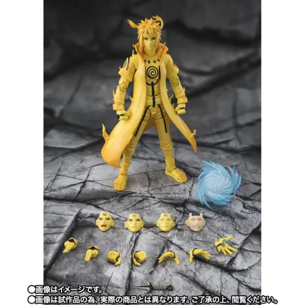 Tamashii Nations - Naruto Shippuden - Minato Namikaze Kurama Link Bond Of Light SH Figuarts - Imagen 7