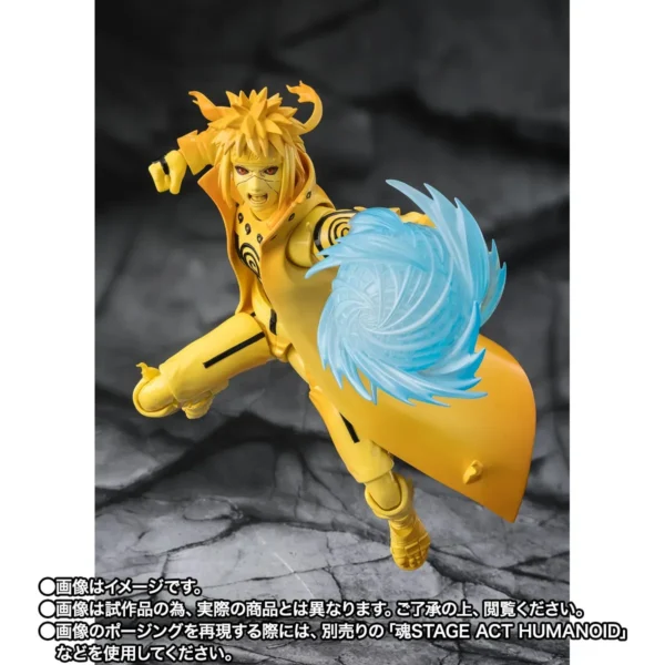 Tamashii Nations - Naruto Shippuden - Minato Namikaze Kurama Link Bond Of Light SH Figuarts - Imagen 5
