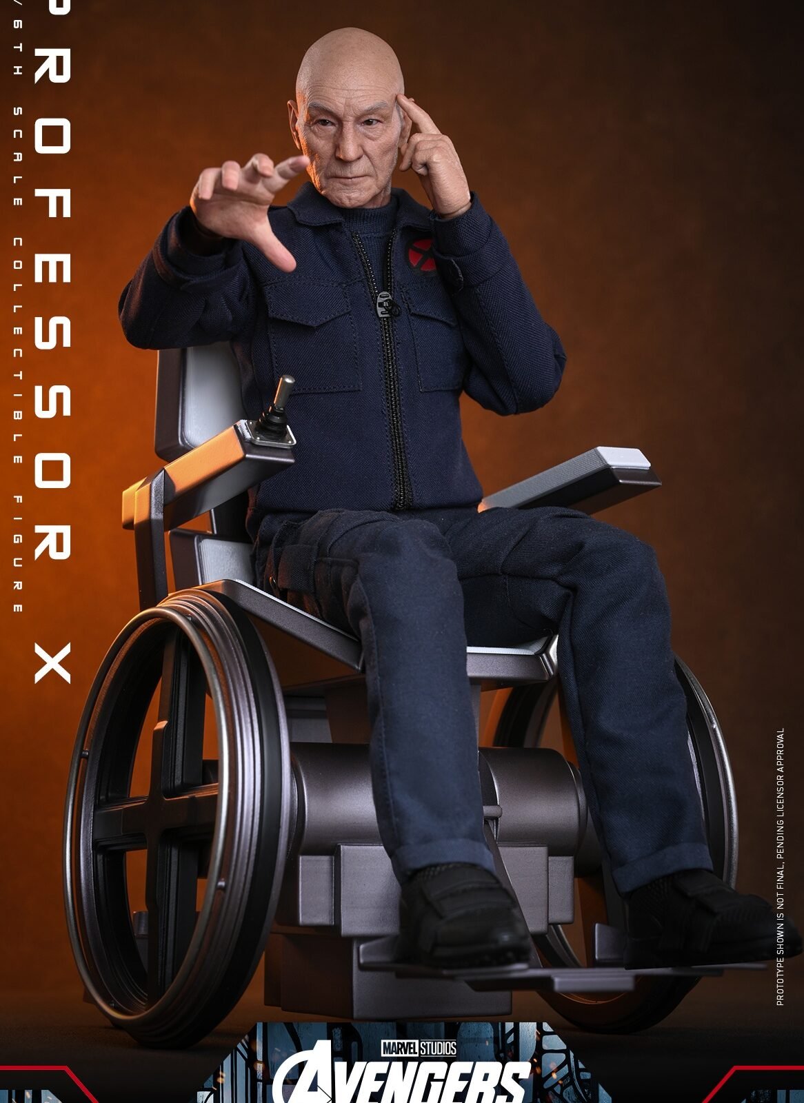 Hot Toys - Marvel Movies - Avengers: Doomsday - Professor X (MMS917)
