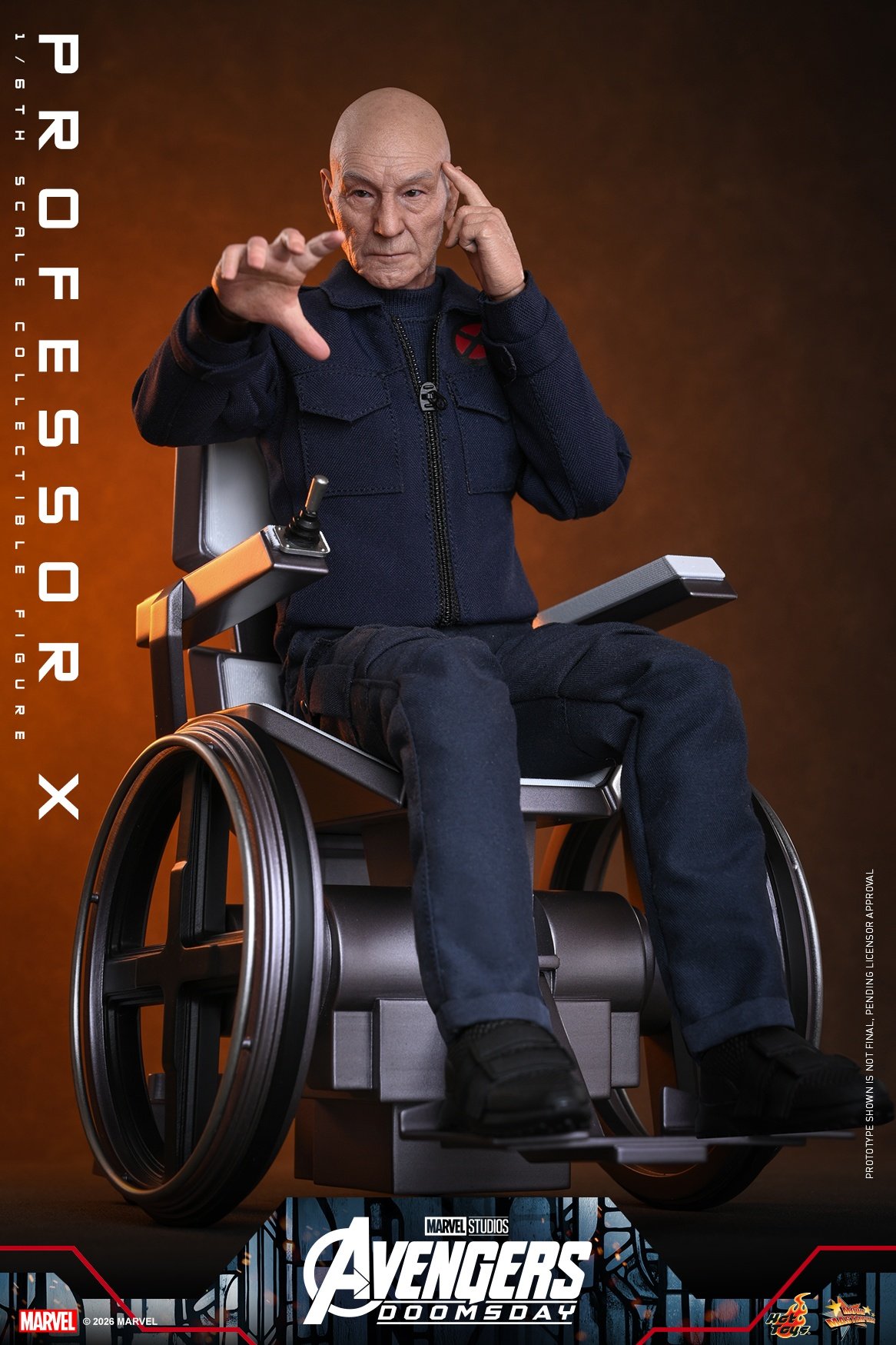 120044fswwyip8ycifqbhf Hot Toys - Marvel Movies - Avengers: Doomsday - Professor X (MMS917) - Imagen 1
