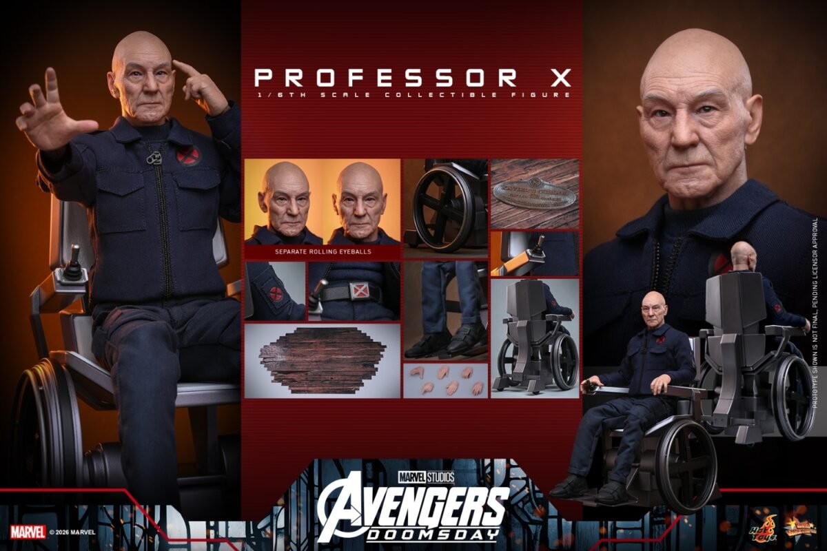 Hot Toys - Marvel Movies - Avengers: Doomsday - Professor X (MMS917) - Imagen 2