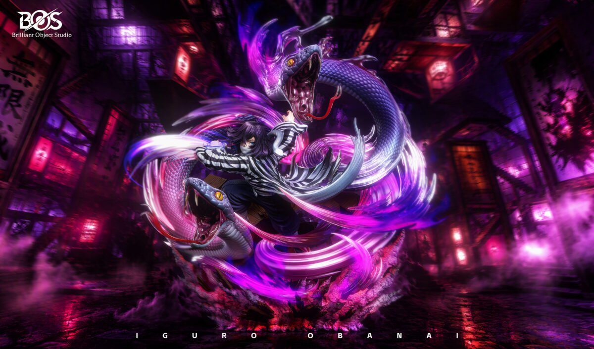 BOS Studio - Kimetsu no Yaiba - Obanai Iguro - Imagen 4