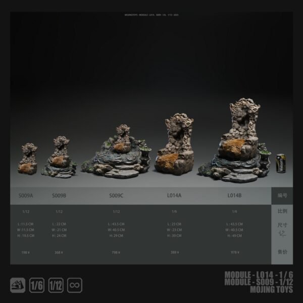 Mojing Toys - Diorama Series - Huaguo Mountain Water Curtain Cave (L014 & S009) - Image 21