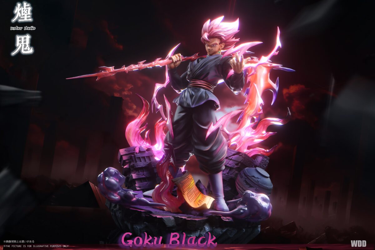 Smoker Studio - Dragon Ball Super - Goku Black Rose - Imagen 4