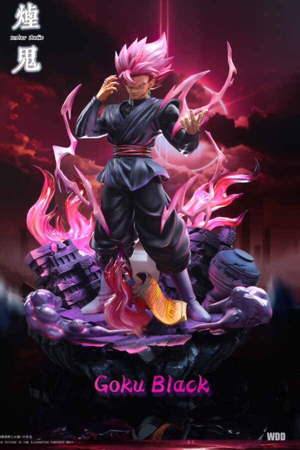 Smoker Studio - Dragon Ball Super - Goku Black Rose