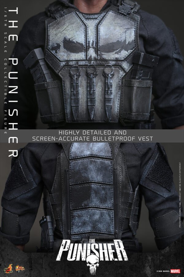 Hot Toys - Marvel Movies - Spider-Man: Brand New Day - The Punisher (MMS904) - Image 9