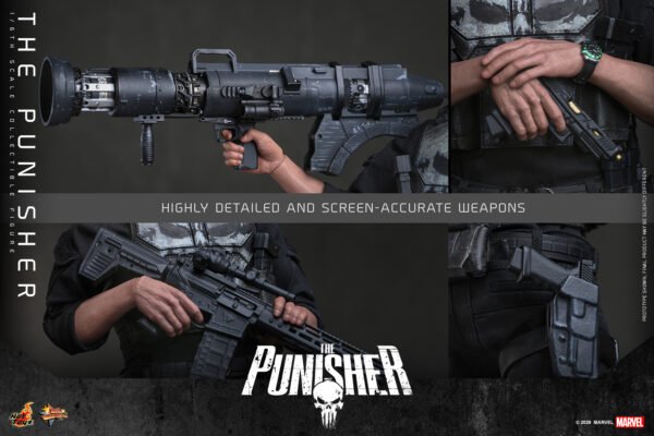 Hot Toys - Marvel Movies - Spider-Man: Brand New Day - The Punisher (MMS904) - Image 10