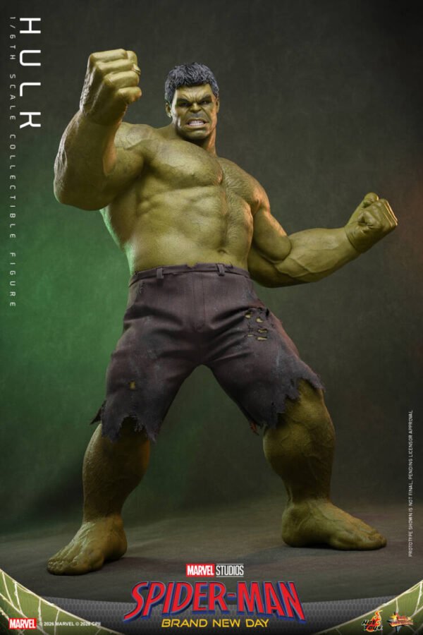 Hot Toys - Marvel Movies - Spider-Man: Brand New Day - Hulk (MMS905) - Image 6