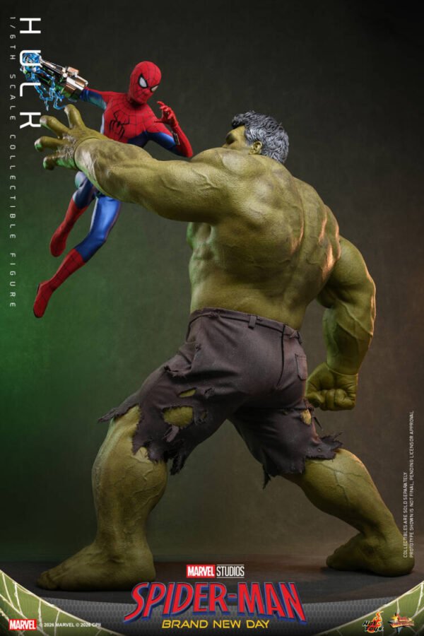 Hot Toys - Marvel Movies - Spider-Man: Brand New Day - Hulk (MMS905) - Image 7
