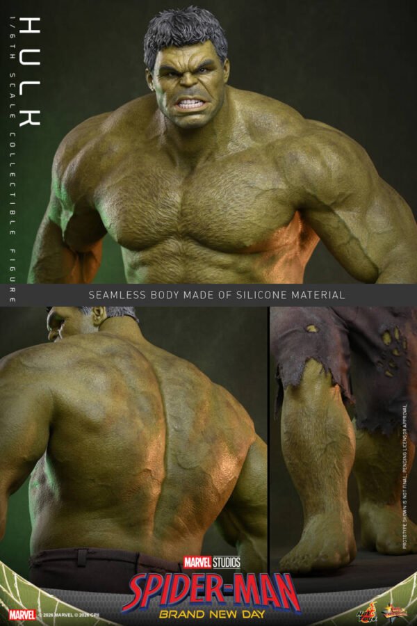 Hot Toys - Marvel Movies - Spider-Man: Brand New Day - Hulk (MMS905) - Image 9