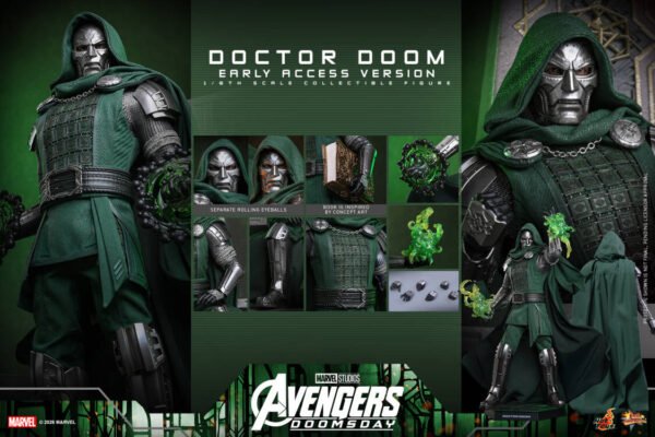 Hot Toys - Marvel Movies - Avengers: Doomsday - Dr. Doom (MMS906) - Imagen 2
