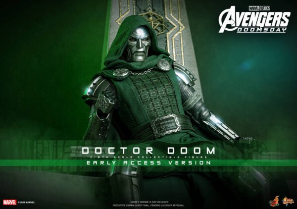 Hot Toys - Marvel Movies - Avengers: Doomsday - Dr. Doom (MMS906) - Imagen 3